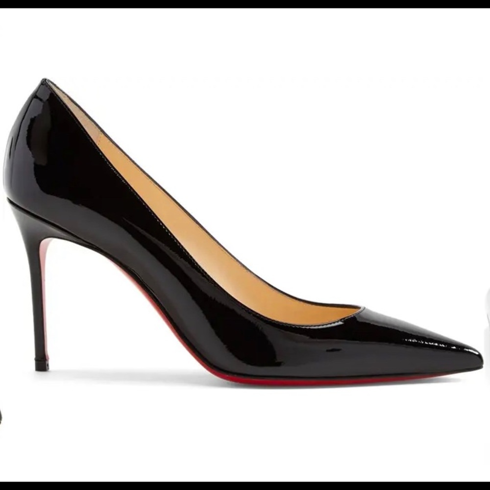 WORN ONCE ❤️ CHRISTIAN LOUBOUTIN PATENT HEELS